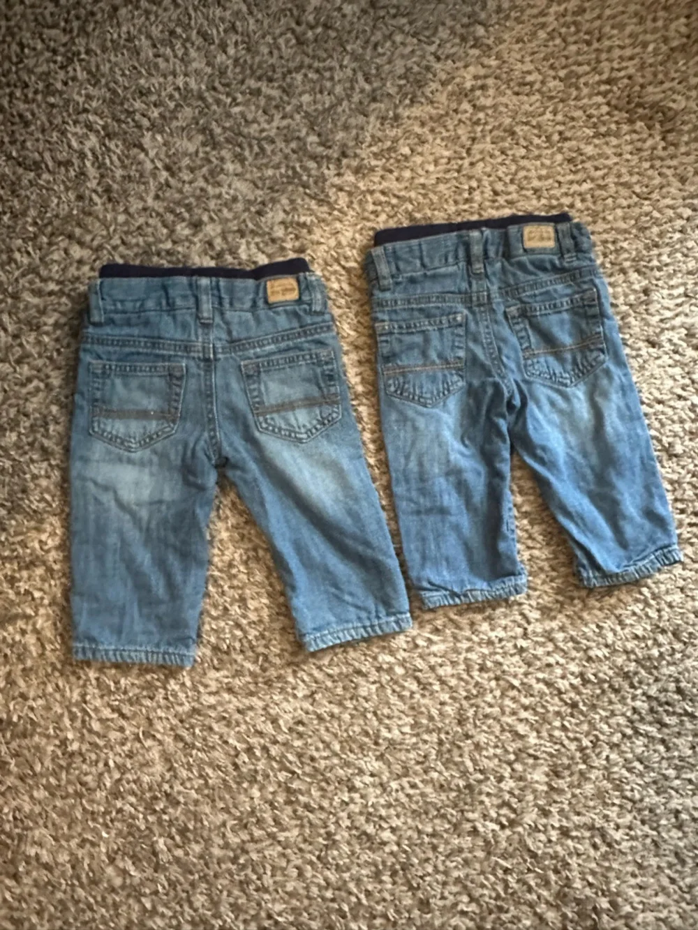 OshKosh B'gosh Light Blue Toddler Pull-On Jeans - Set of 2